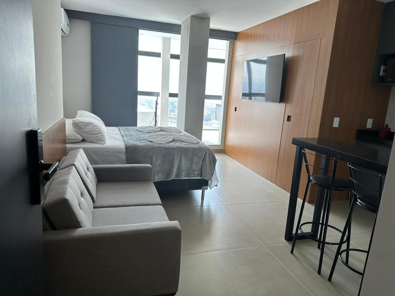 サンパウロSky Loft - Andar 41アパートメント エクステリア 写真