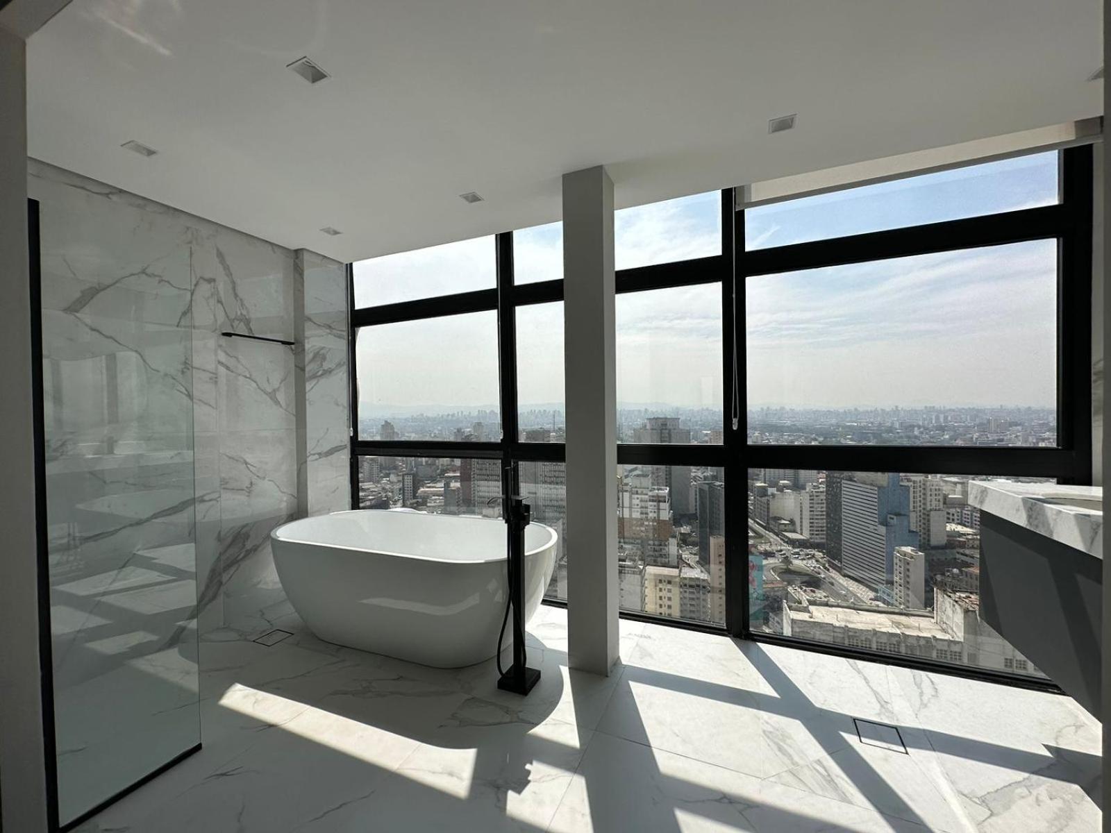サンパウロSky Loft - Andar 41アパートメント エクステリア 写真