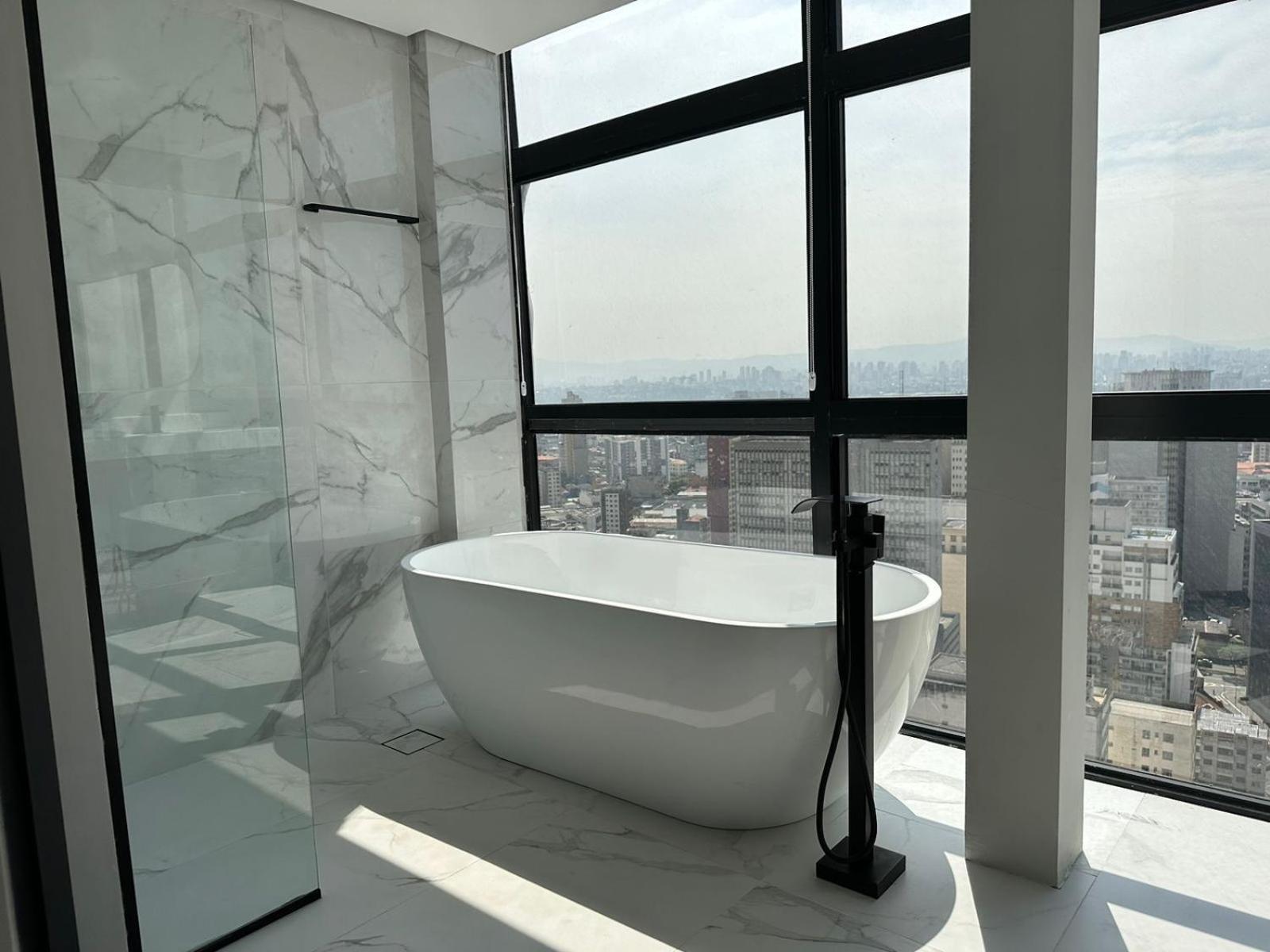 サンパウロSky Loft - Andar 41アパートメント エクステリア 写真