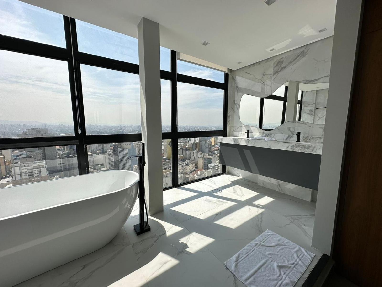 サンパウロSky Loft - Andar 41アパートメント エクステリア 写真