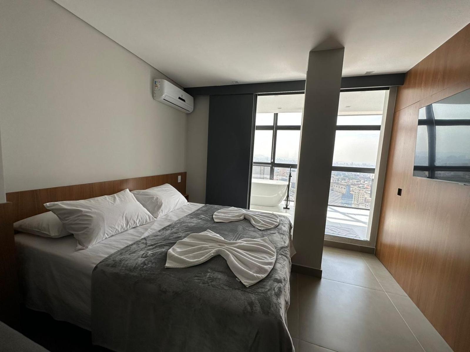 サンパウロSky Loft - Andar 41アパートメント エクステリア 写真