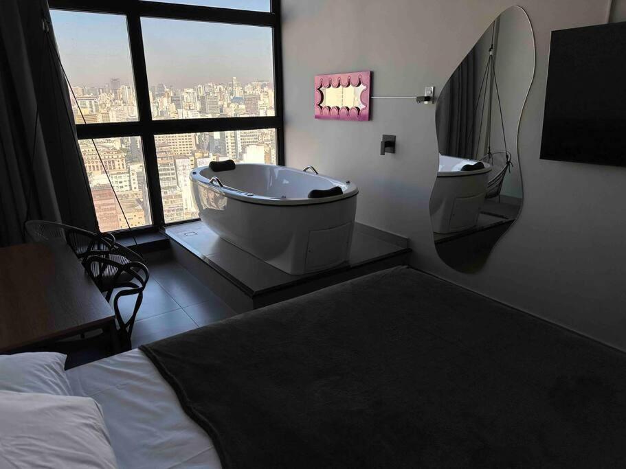 サンパウロSky Loft - Andar 41アパートメント エクステリア 写真