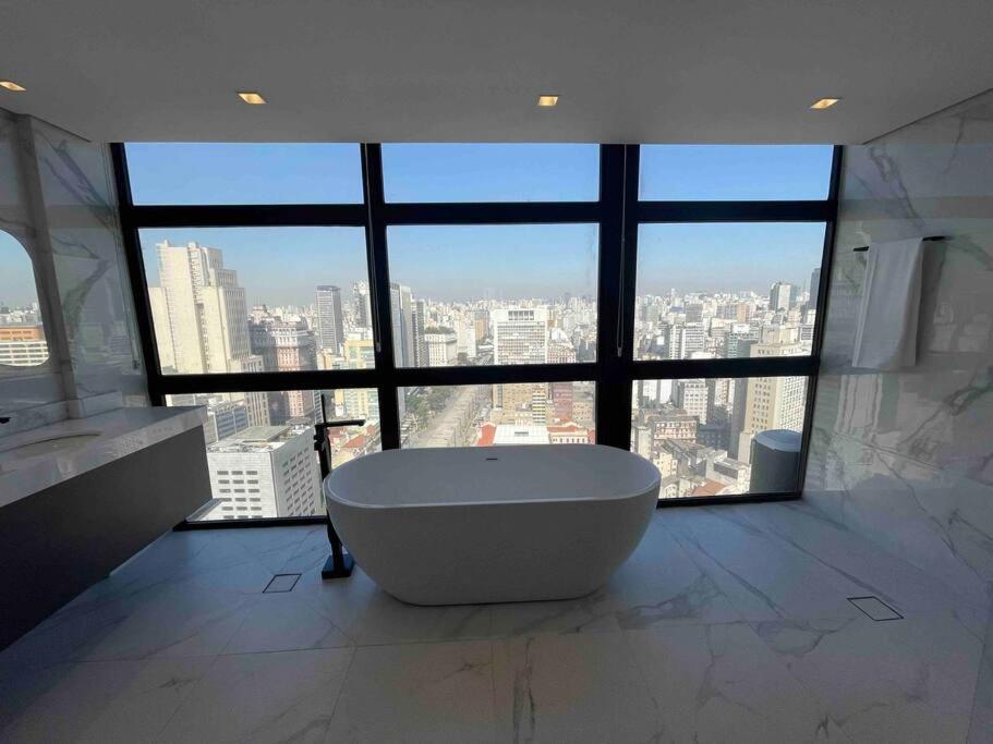 サンパウロSky Loft - Andar 41アパートメント エクステリア 写真