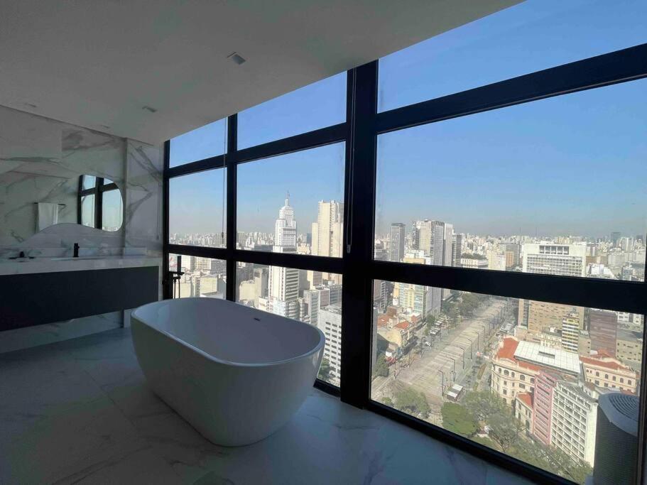 サンパウロSky Loft - Andar 41アパートメント エクステリア 写真