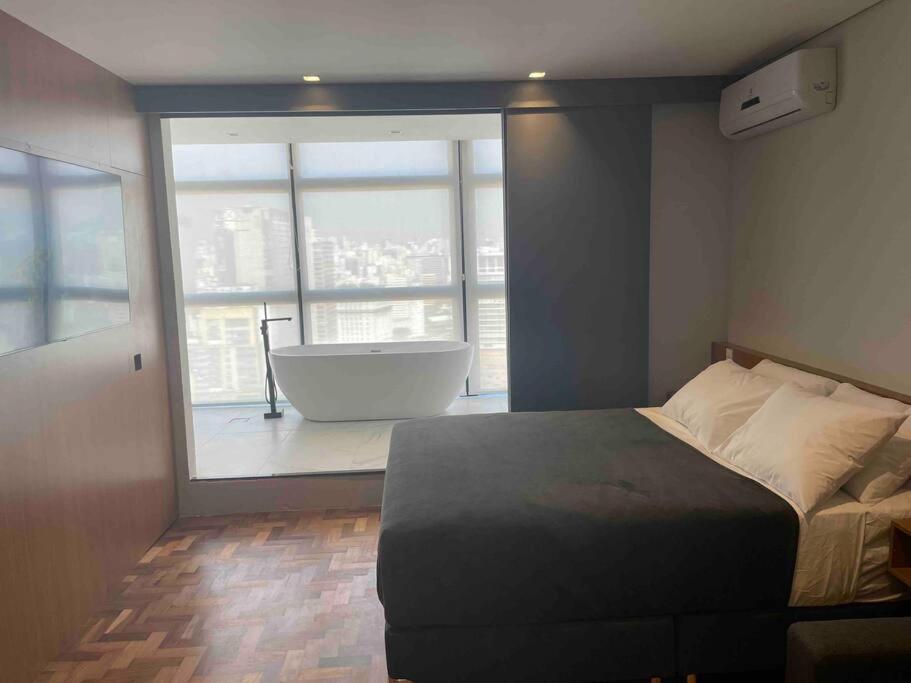 サンパウロSky Loft - Andar 41アパートメント エクステリア 写真