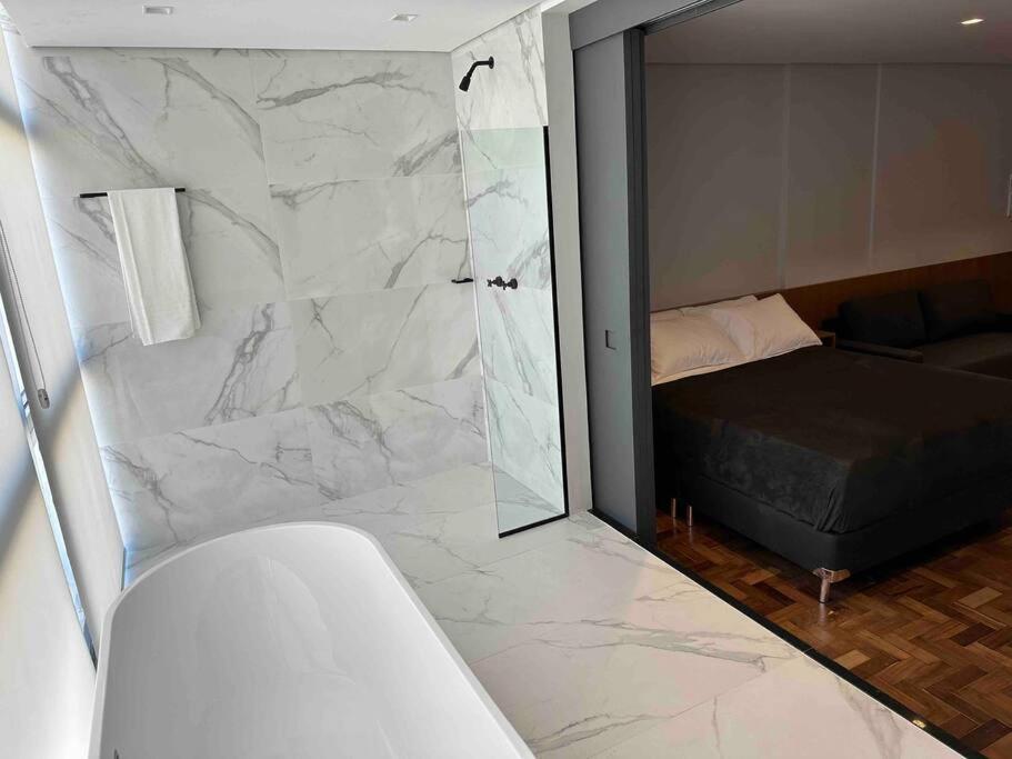 サンパウロSky Loft - Andar 41アパートメント エクステリア 写真