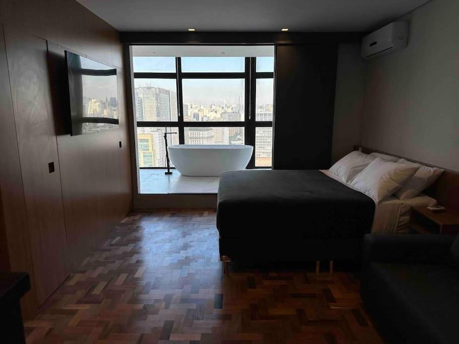 サンパウロSky Loft - Andar 41アパートメント エクステリア 写真